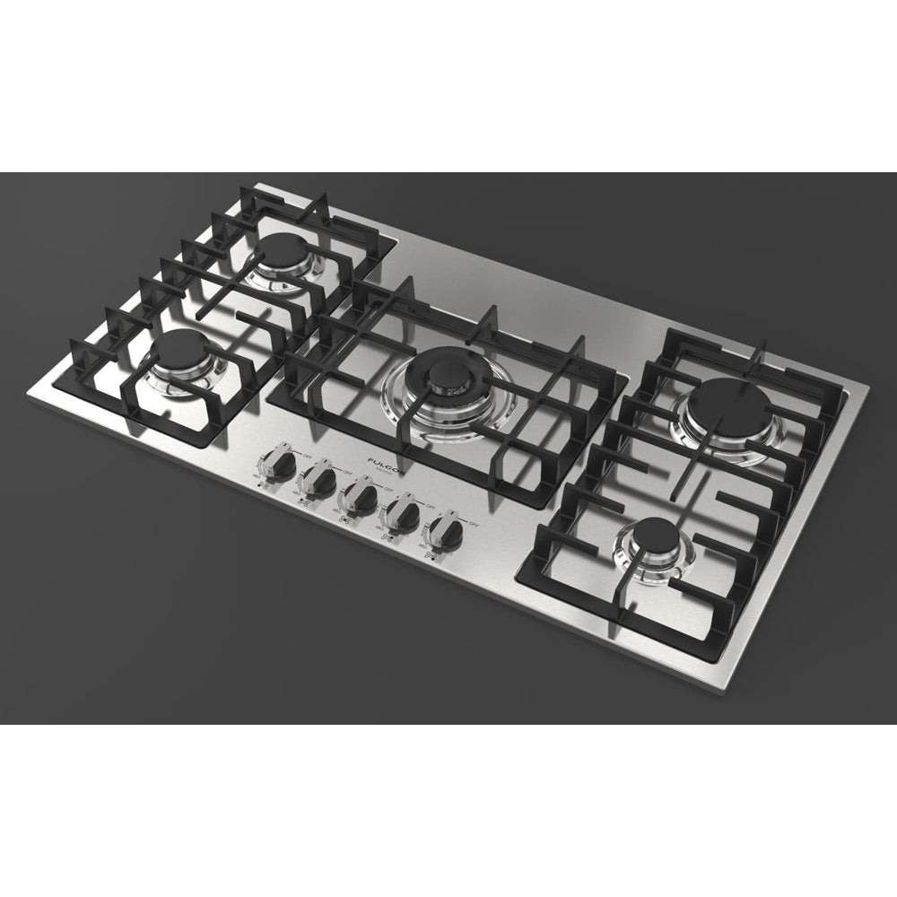 Fulgor Milano 36" 400 Series Gas Cooktop with 5 Burners (F4GK36S1