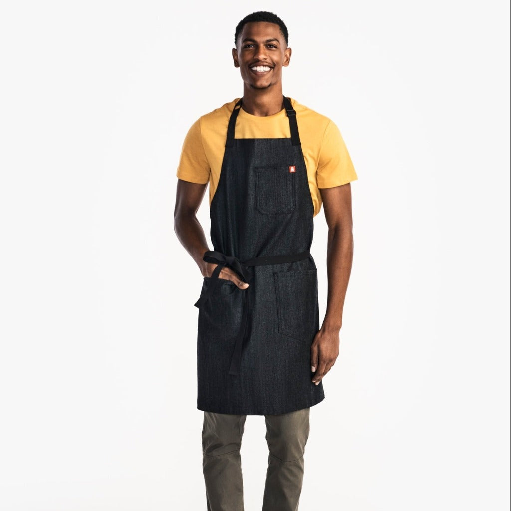 Hedley & Bennett Abalone Black Denim Apron – Rustic Kitchen & Bath