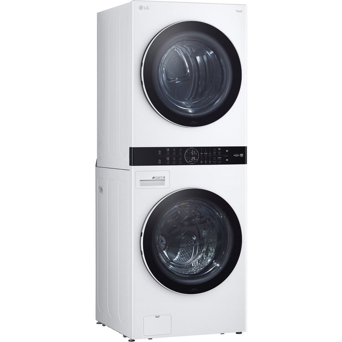LG Electric WashTower with Center Control in White (WKEX200HWA