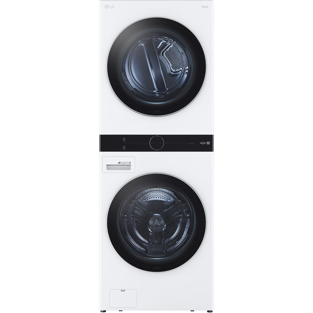 LG Electric WashTower with Center Control in White (WKEX200HWA