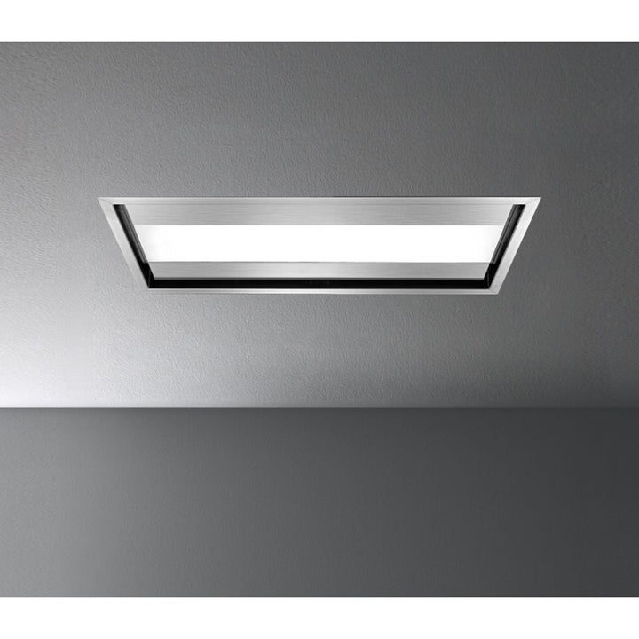 Falmec Nuvola 36 in. 600 CFM Flush Ceiling Mount Range Hood with Color Options - Motor Required (FDNUV36C6SS-R1)