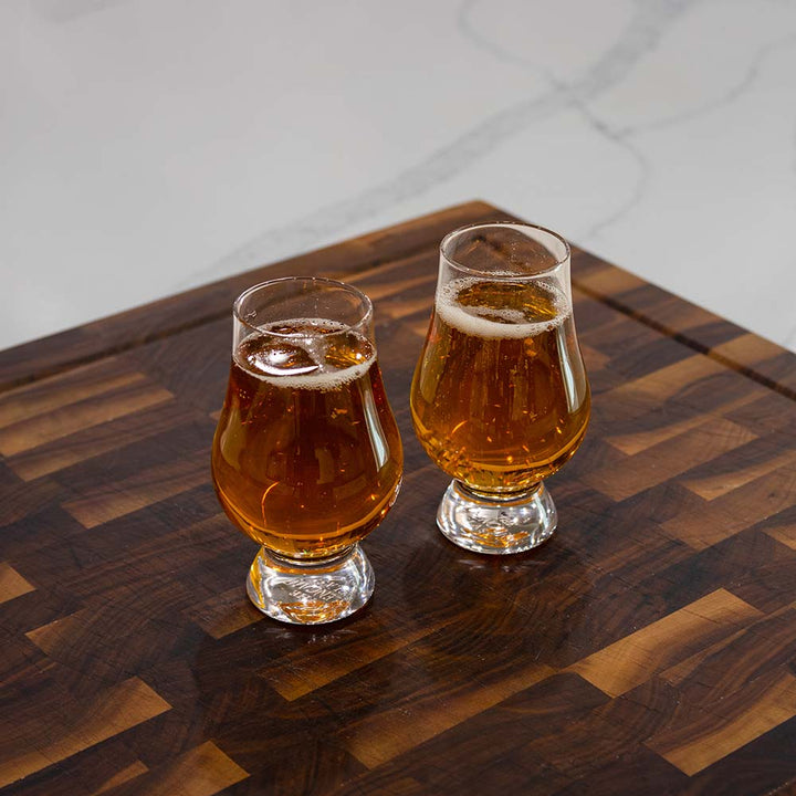 Whiskey and Wine Design 6oz Glencairn Glasses (Set of 2)