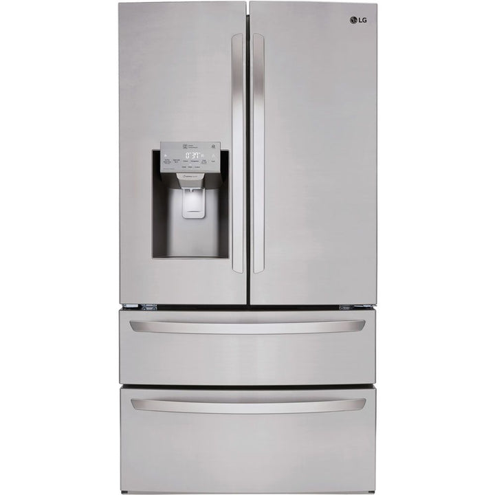 LG 36 in. 4-Door French Door Refrigerator in Stainless Steel 28 Cu. Ft. (LMXS28626S)