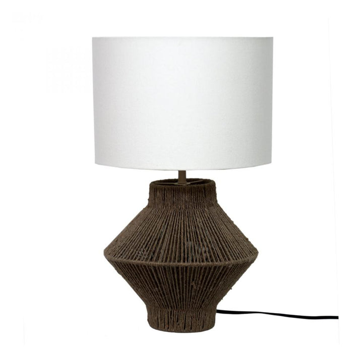 Moe's Home Collection Newport Woven Jute Table Lamp
