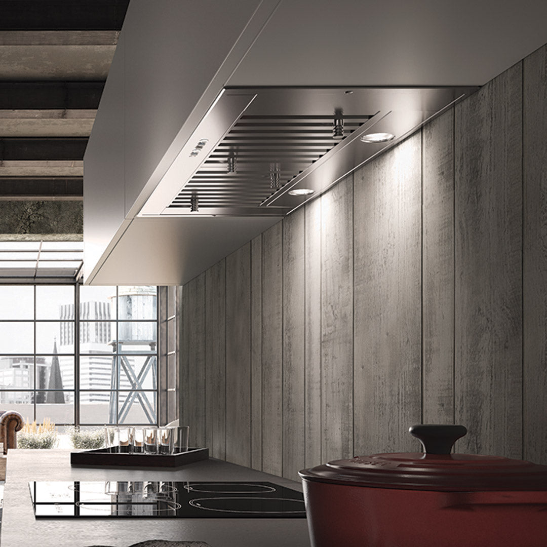 Faber Inca SD Range Hood Insert With Size Options In Stainless Steel 29" Rustic Kitchen & Bath