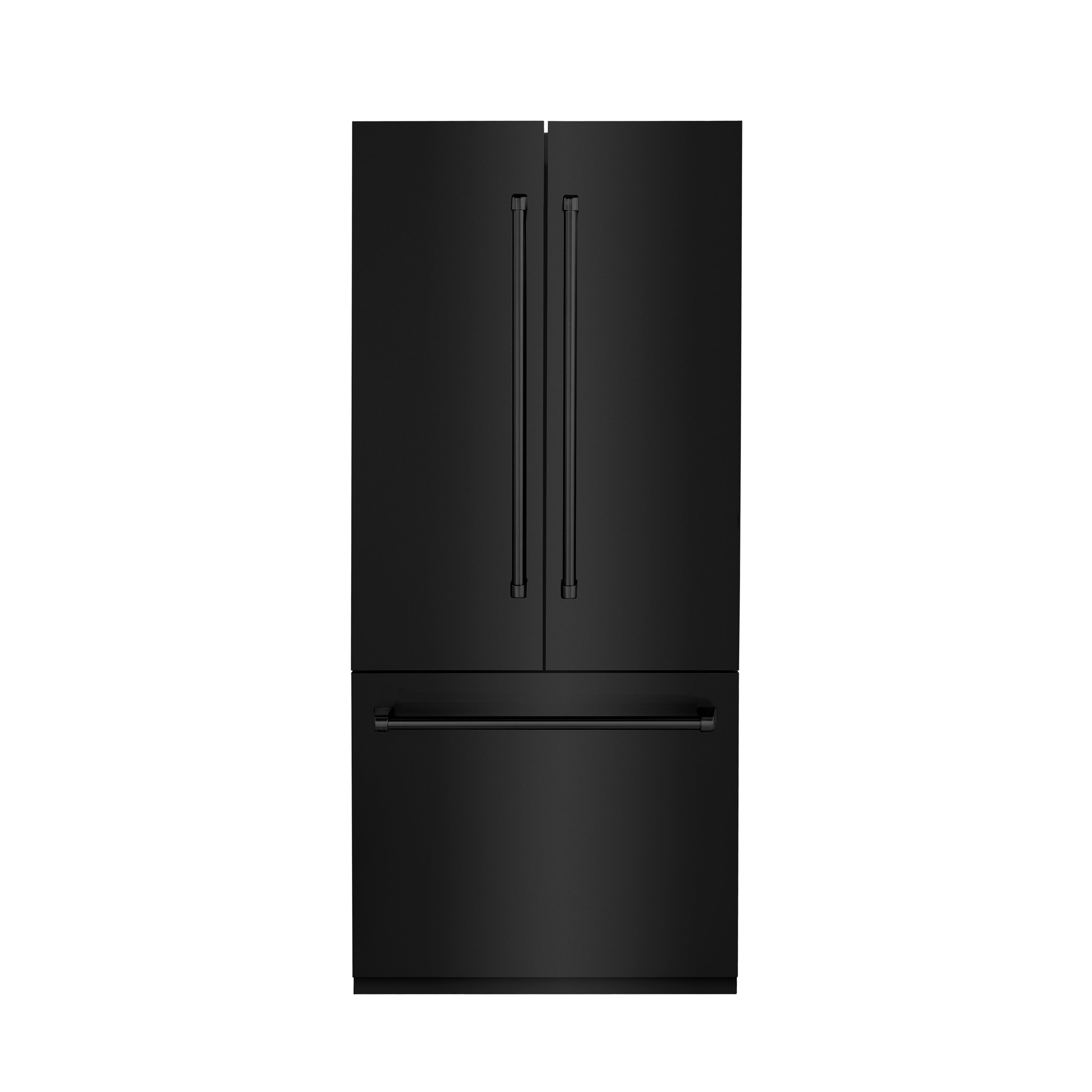ZLINE 36 in. Black Stainless French Door Refrigerator (RBIVBS36