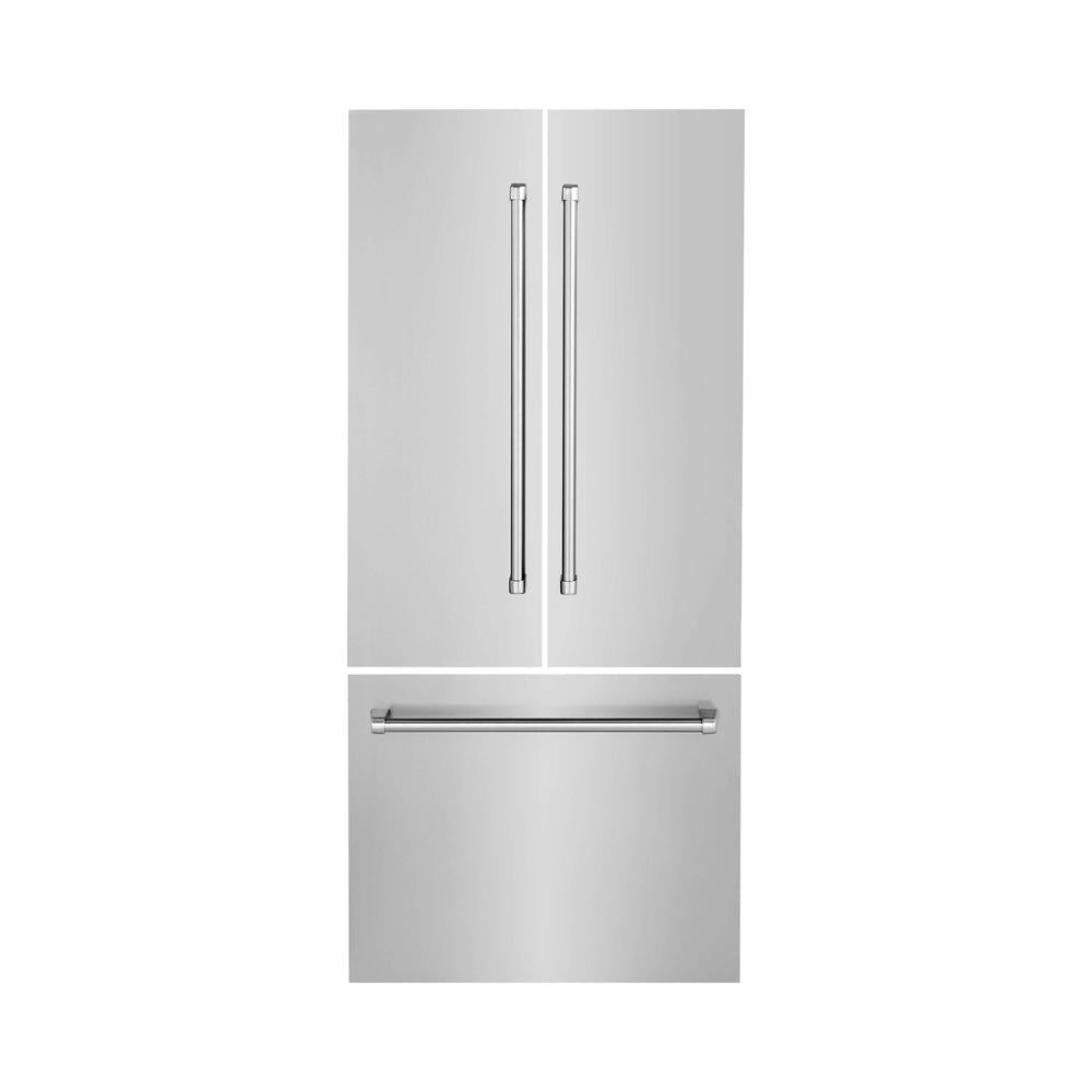 ZLINE 36" Refrigerator Panels in Stainless Steel (RPBIV30436